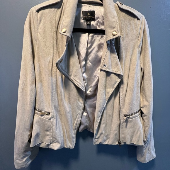 Worthington Women's Beige Jacket - Picture 1 of 7